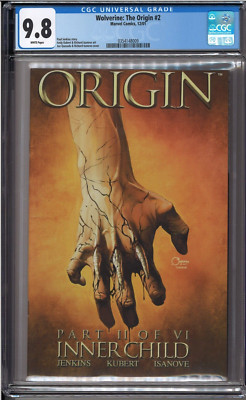 Wolverine Origin #2 CGC 9.8 White Pages