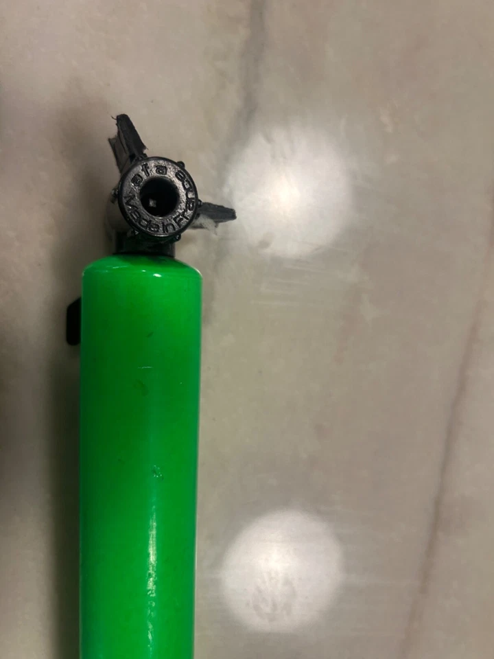 Vintage MT. Bomba de estrutura fluorescente verde neon zefal - Imagem 2 de 4