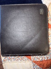 Vintage Sergio Valente Toiletry Kit In Genuine Leather Case