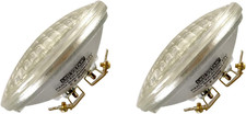 PAR36 LED Bulb 6W 12V,600-700Lm,Warm White Lamp,Eq to 35W Halogen,Pack of 2