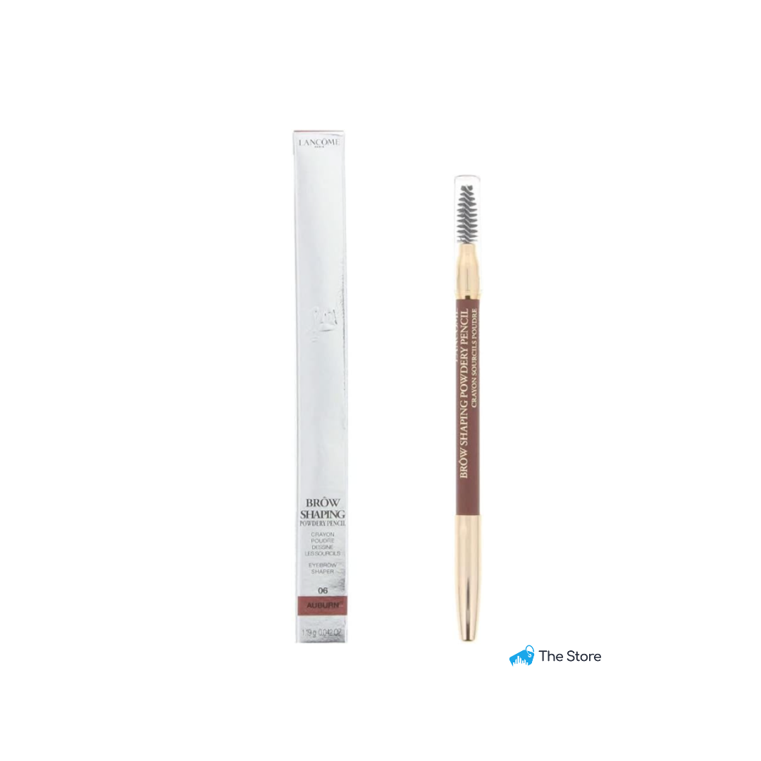Lancôme Brow Shaping 06 Auburn Matita Polverosa Ramata + Pettine per Sopraccigli