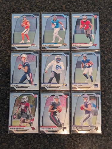 2024 Prizm Football RC #301-400 & INSERTS ~ You Pick / Complete Your Set Rookies