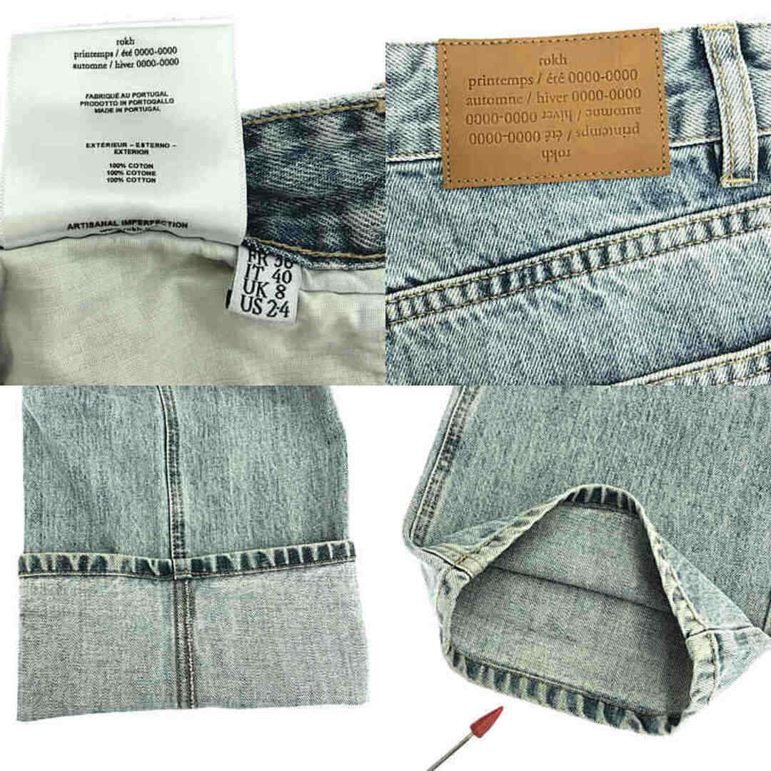 ROKH LONG DENIM TROUSERS INDIGO 36｜パンツ