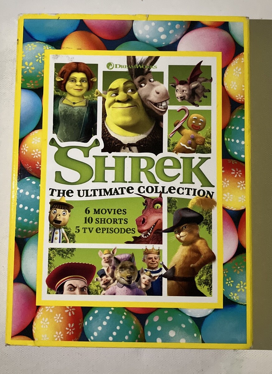 Shrek: The Ultimate Collection (DVD Set) 6 Movies, 10 shorts