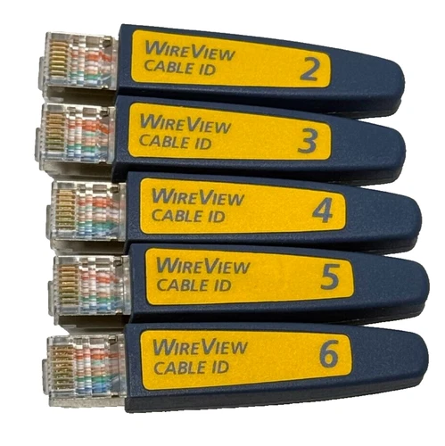 FLUKE WireView OptiView  RemoteID Cable Identifier Set #2 - #6 - PN: 615994