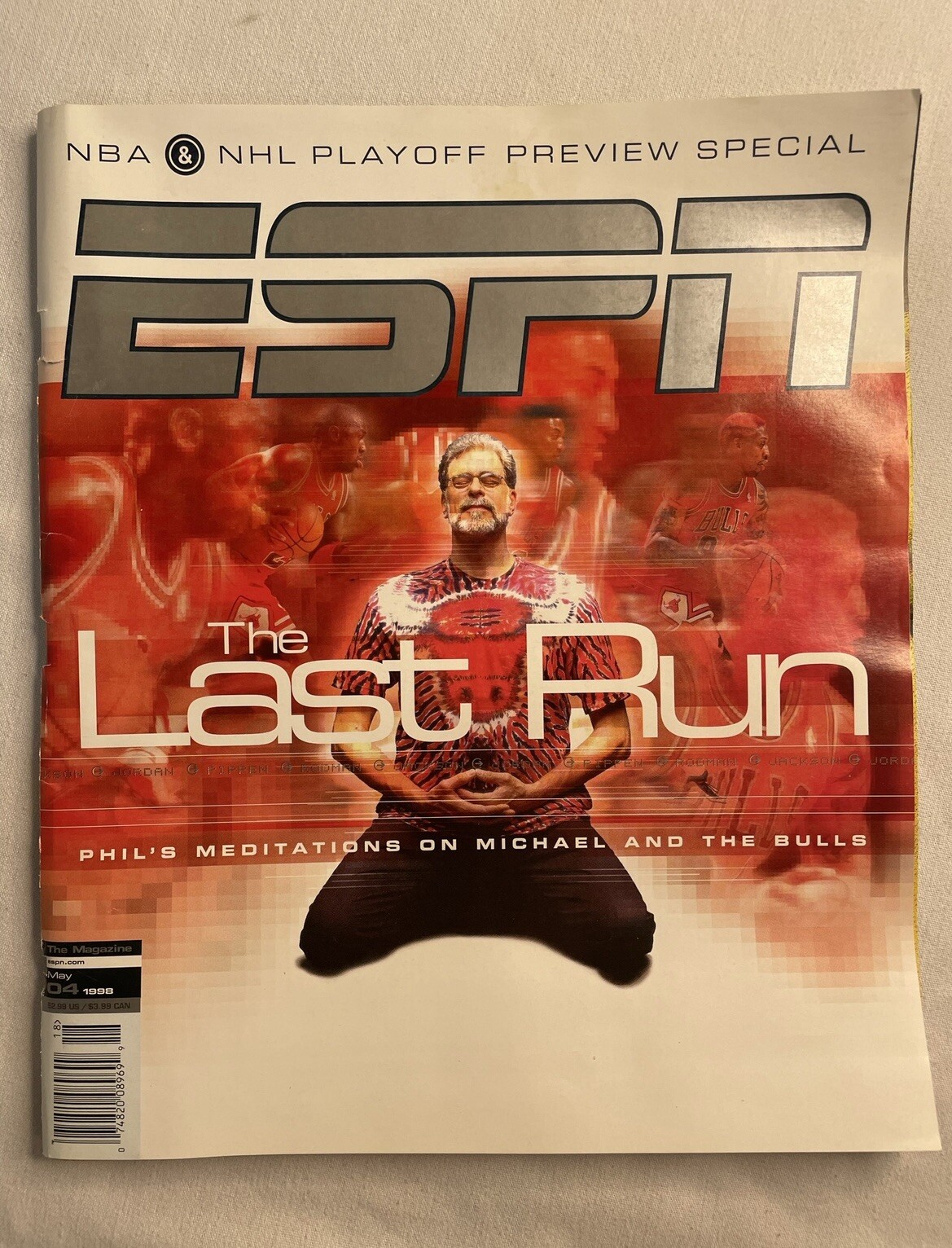 ESPN Magazine 5/4/98 “The Last Dance” Issue Michael Jordan Phil