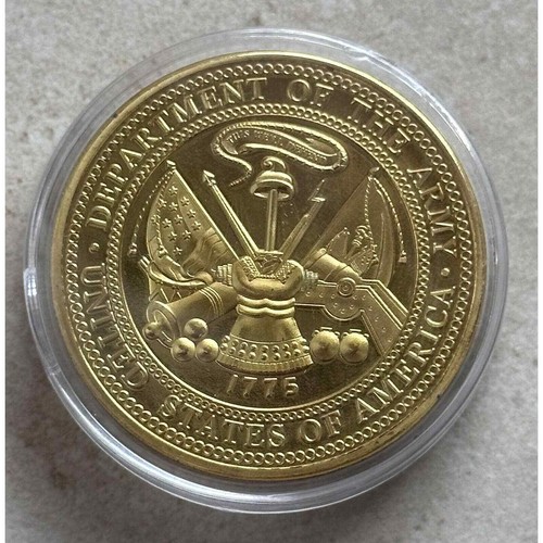 US ARMY XVIII AIRBORNE CORPS Sky Dragons Challenge Coin - Picture 2 of 2