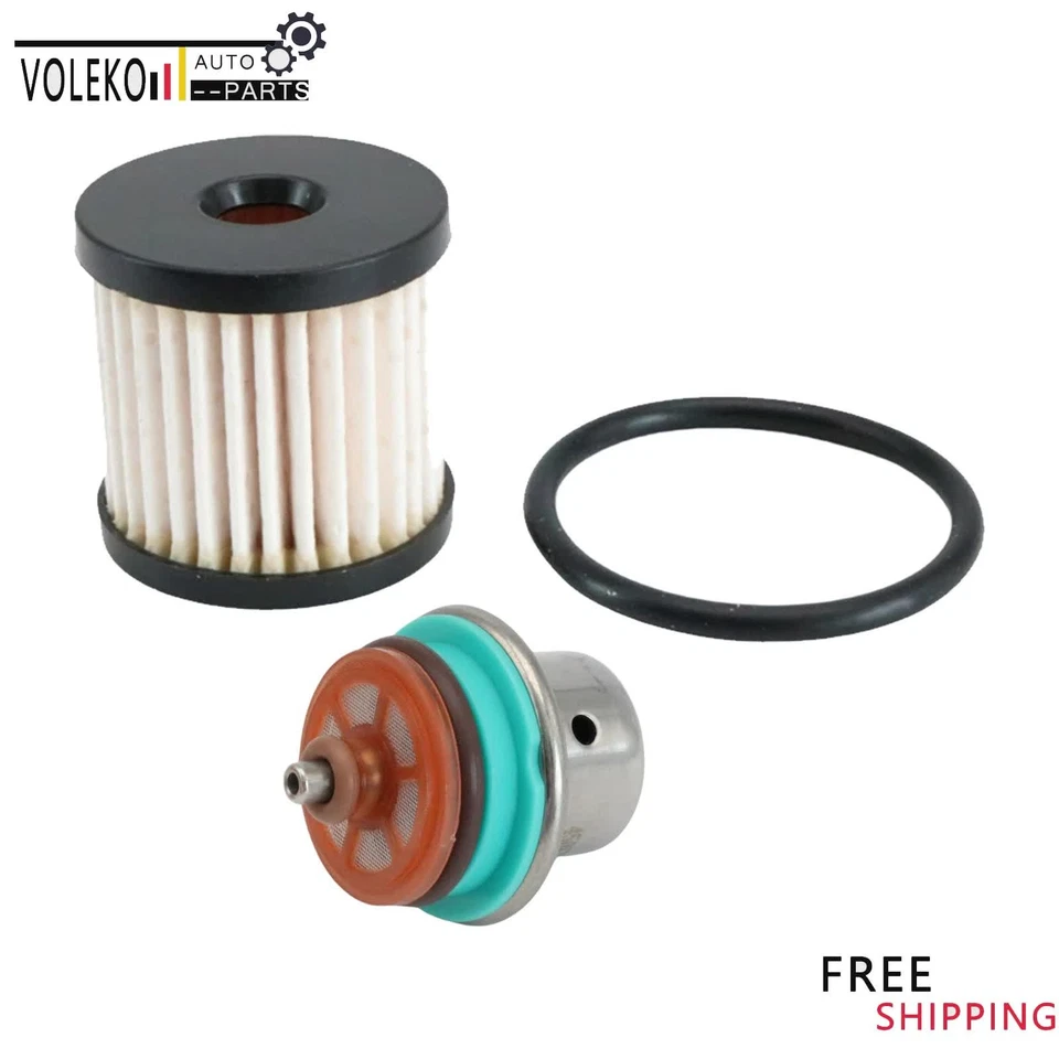 Regulador de presión de combustible + kit de filtro para Harley Davidson Softail Street Glide Dyna Foto 2 de 4