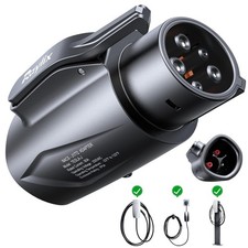 Raylix Tesla to J1772 Adapter (Max 80A, 250V) [for J1772 Electric Vehicles] T...
