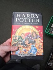 Harry Potter And The Deathly Hallows HCDJ 1st Edition Bloomsbury UK Hardcover