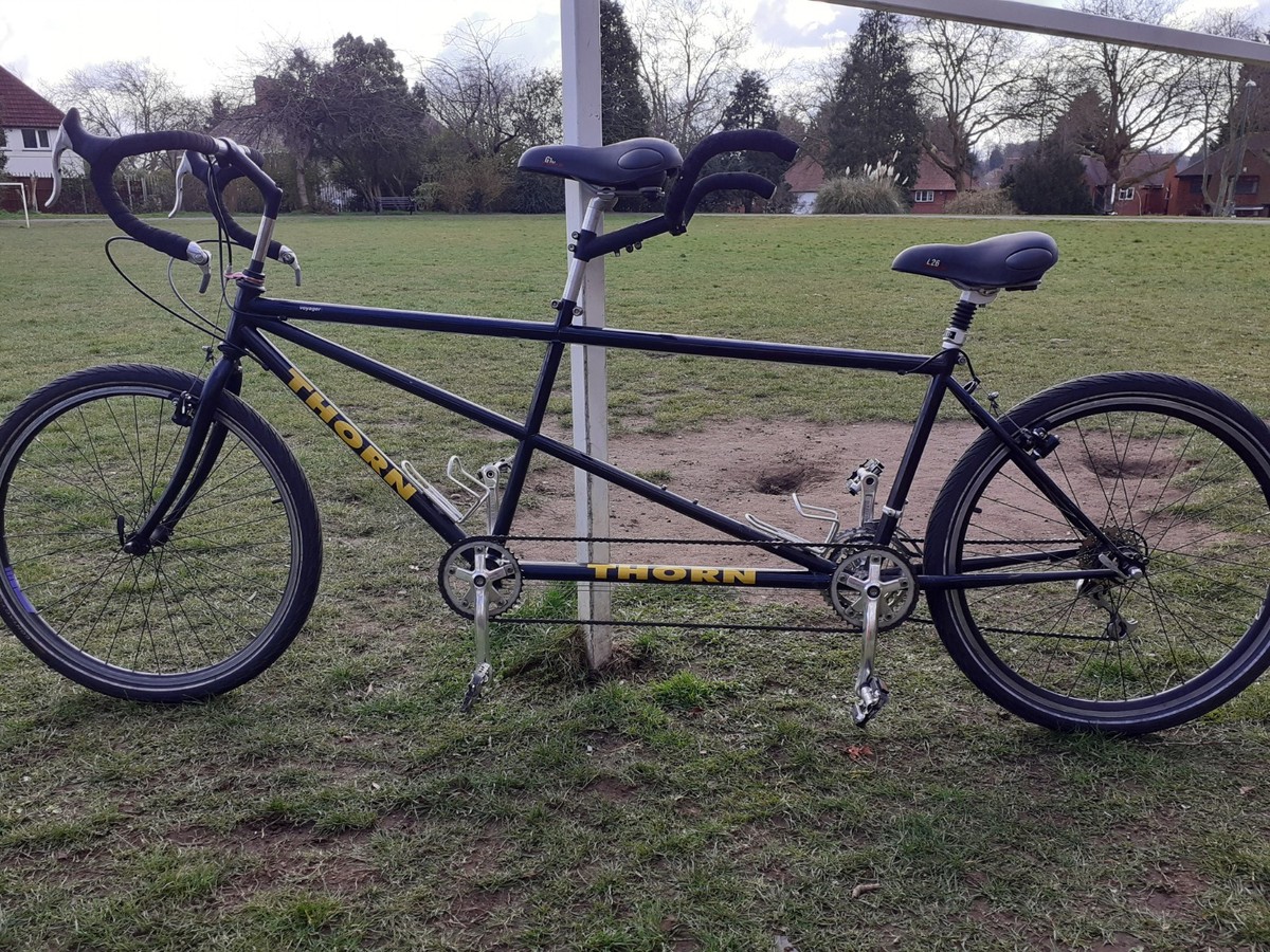 Thorn Voyager Tandem bike in NG9 with Deore LX, Dave Hinde wheels