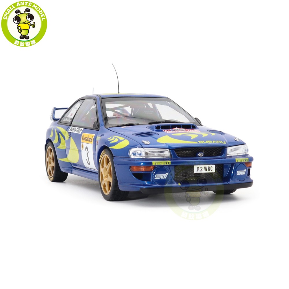 1/18 Subaru Impreza WRC 1997 #3 Autoart 89790 Monte Carlo Diecast