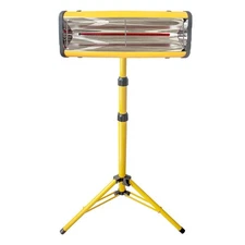Infrared Paint Drying Lamp 1050W with Timer Adjustable Height for Auto Repair