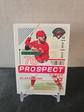 2024 Panini Prospect Edition Baseball Ticket Blake Dunn RC /199 - Reds