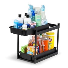 Under Sink Organizer, Bathroom Organizers and Storage, Pull Out Under 1 Pack