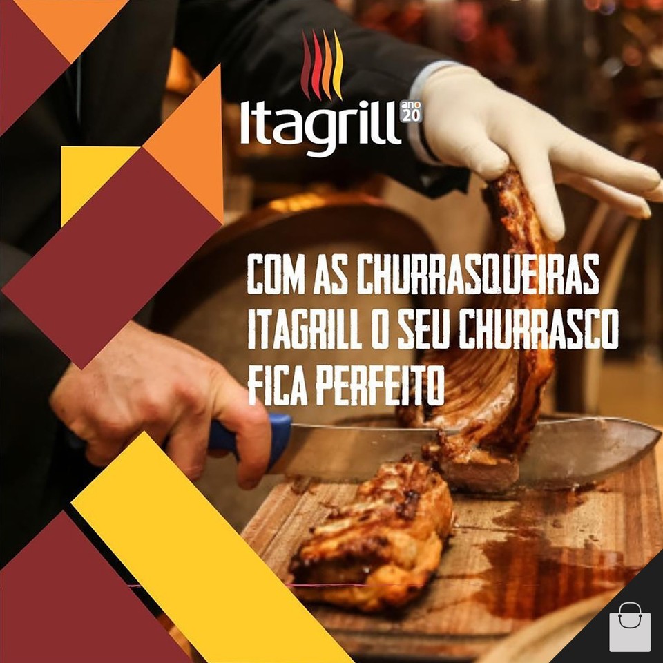 Itagrill Barbecue Grill Brazilian BBQ Steel Rotisserie Churrasqueira 9 ...