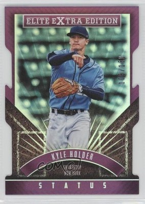2015 Panini Elite Extra Edition Status Purple Die-Cut /150 Kyle Holder #31 1p5