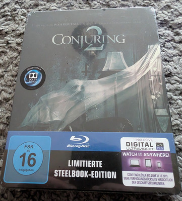 The Conjuring 2 Limited Steelbook Edition Blu-ray Neuwertig