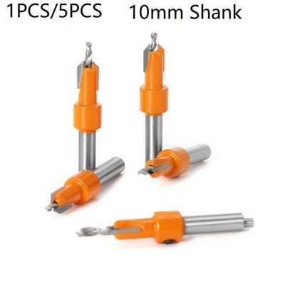Hohe Präzision Router-Bit 10mm 45# Stahl Multi-Size Schraube Senkbohrung