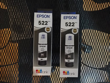 2030 GENUINE LOT EPSON 522 BLACK INK BOTTLES ECOTANK ET-2400 2720 2800 4700 4800