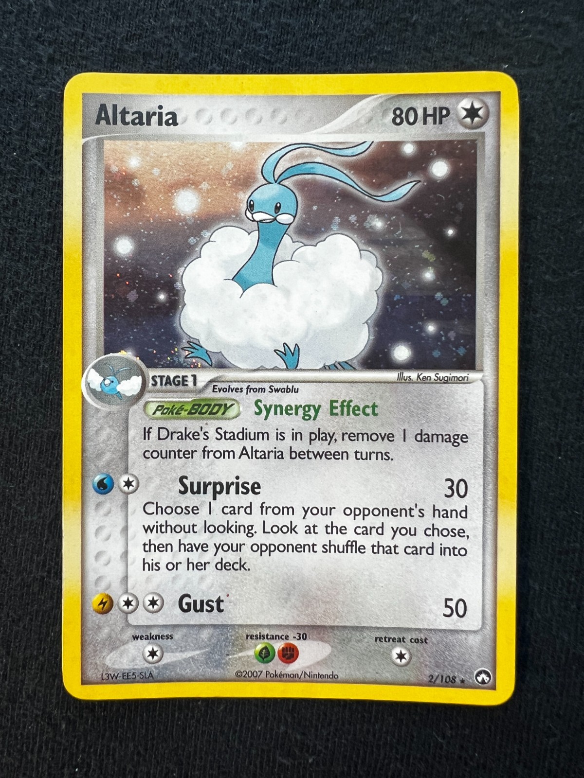 Altaria 2/108 Power Keepers Holo Foil Pokemon Card
