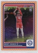 2023-24 Panini Haunted Hoops Orange Ricky Council IV #168 8f4
