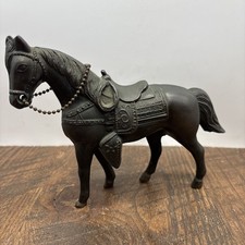 Antique Metal horse made in USA 6"