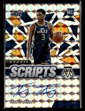 2020-21 Panini Mosaic Trent Forrest Rookie Scripts auto card