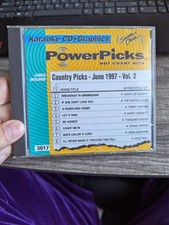 Sound Choice Karaoke CD G SC-3017 Power Picks Country June 1997 Vol 2 Multiplex