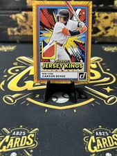 2026 Donruss Carson Benge Prospect Jersey Kings Gold 01/10 FIRST ON PRINT! Mets