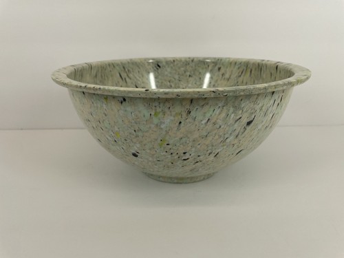 VINTAGE TEXAS WARE CONFETTI SPLASHED -MULTI COLOR, #125 BOWL MELMAC