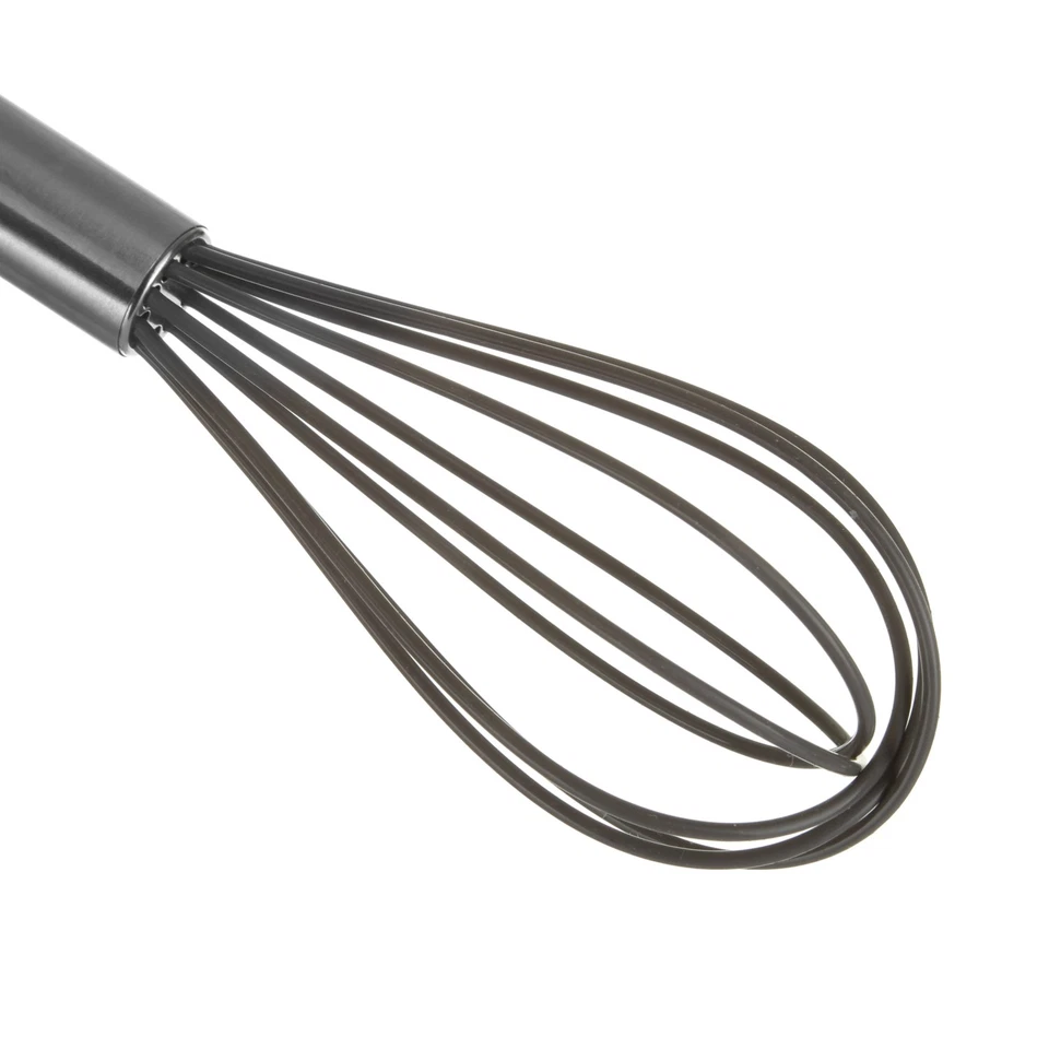 Set 2 fruste in silicone con manico in acciaio argento Utensili e accessori - Immagine 3 di 3