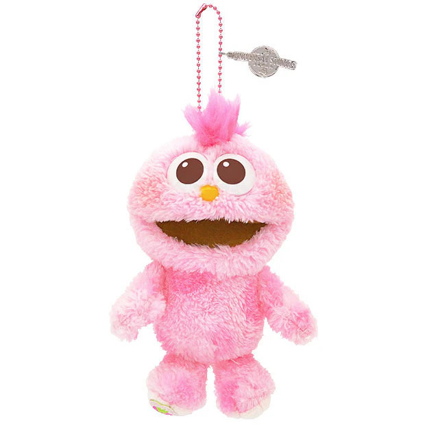 [Universal Studios] Sesame Street Moppy Plush Keychain From JP NEW