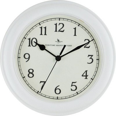 FirsTime & Co. Essential Wall Clock White