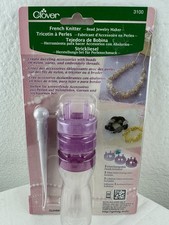 Clover French Knitter Bead Jewelry Maker with Interchangeable Heads 3100