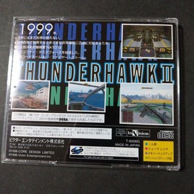 THUNDERHAWK II Saturn Software Japan yg