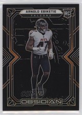 2022 Panini Obsidian Rookies Electric Etch Orange 10/75 Arnold Ebiketie 14wi