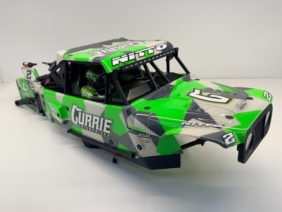 New Losi Hammer Rey 1/10 4wd Rock Racer Roll Cage w/ LEDS and Panels
