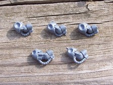 40K Dark Angels OLD Deathwing Command Right Arms Bits 5 Bitz OOP