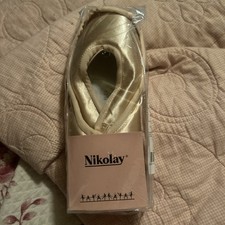 NEW Nikolay Tamara Pointe Shoes, 4 XXX, MED Shank, Perfect