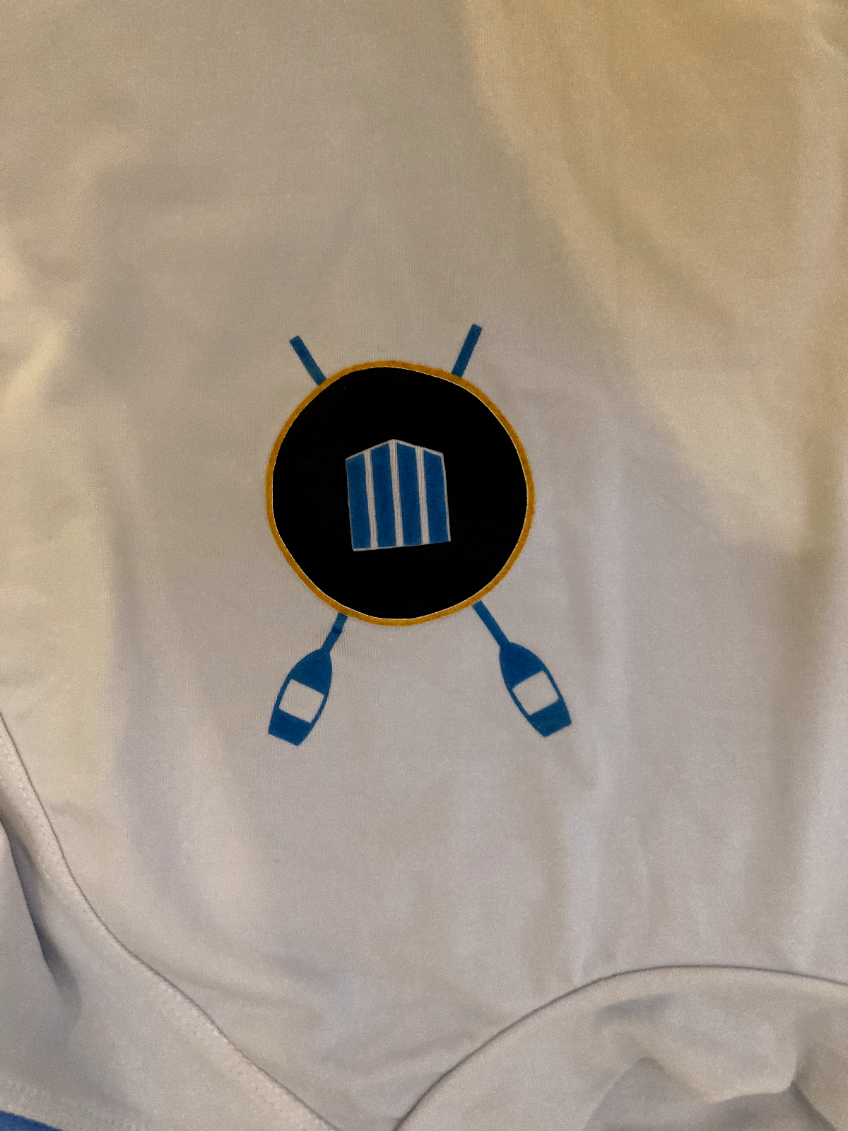 FILA Squadra Nazionale di Canottaggio Argentina Top Manica Corta Taglia M