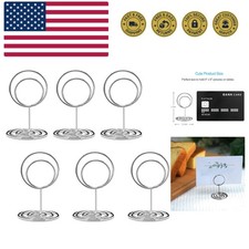 Chic Mini Table Number Holders - 20 Pack for Weddings, Anniversaries  More