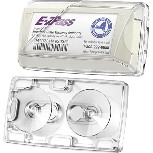 EZ Pass Holder for Windshield: Toll Tag Transponder 1-Pack, Clear - product listing photo