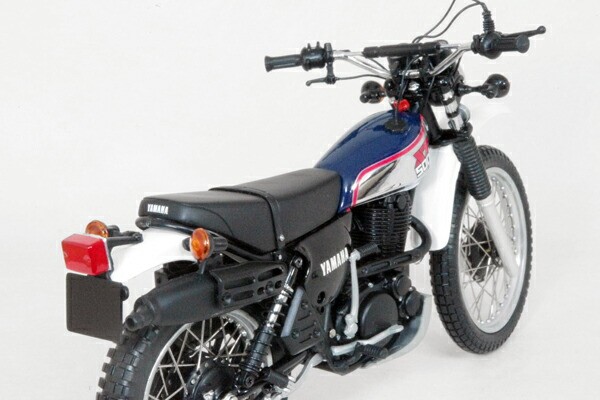 Minichamps 1/12 scale miniature car Yamaha XT500 1986 dark blue