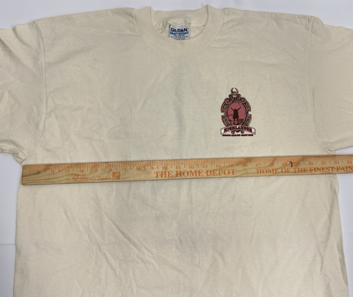 VTG 1997 Highlander There Can Be Only One Beige T Shirt Movie Davis Panzer - XL - Picture 2 of 7
