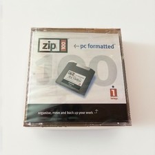 Iomega ZIP 100 Diskette PC formatted (4 Stück)