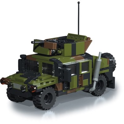 HUMVEE M1151A1 Building Block Model - 372 Pieces