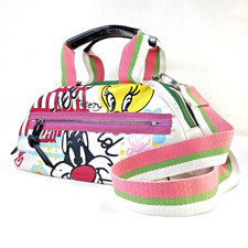 Braccialini Looney Tunes Borsa Bauletto Bowler Bag Donna + Tracolla Strap