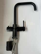 Bower Palma Instant Boiling Water Tap With Boiler & Filter - Matt Black 