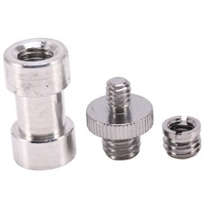 1/4 Inch 3/8 Inch Tripod Screws To Light Stand Umbrella Camera Holder8400